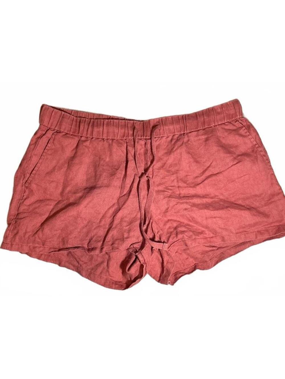 100% Linen kut 100% linen short shorts - size 10